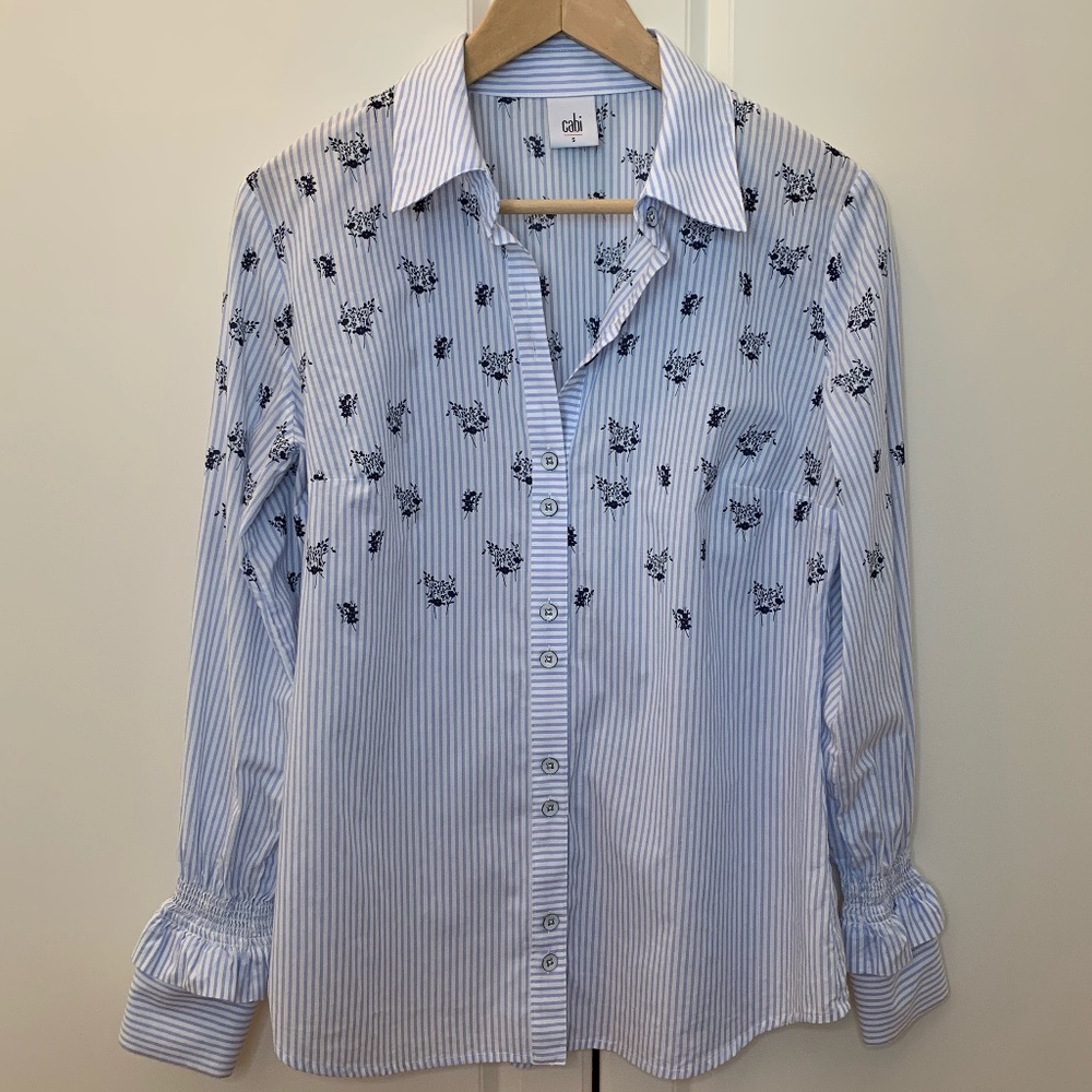 CAbi Whitney Shirt - Sz S - Picture 5 of 11